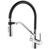 Смеситель для кухни Mixxus Premium Magnet 021 REFL.BLACK (MI6973)