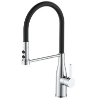 Смеситель для кухни Mixxus Premium Summer 017 REFL.BLACK (MI6960)