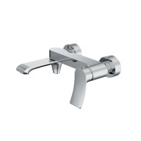 Смеситель для ванны Haiba Bolero 009 короткий излив с поворотным переключателем (HB9578)