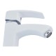 Змішувач для умивальника Mixxus Magnum 001 (Nut) White-Chrome (MI6201)