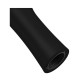 Змішувач для умивальника Plamix Cezar-001 SET Matte black (з підведенням) (PM0662)