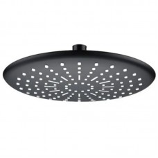 Лійка для душу стельова Mixxus SH-15-OH Black (230мм) (LE2783)