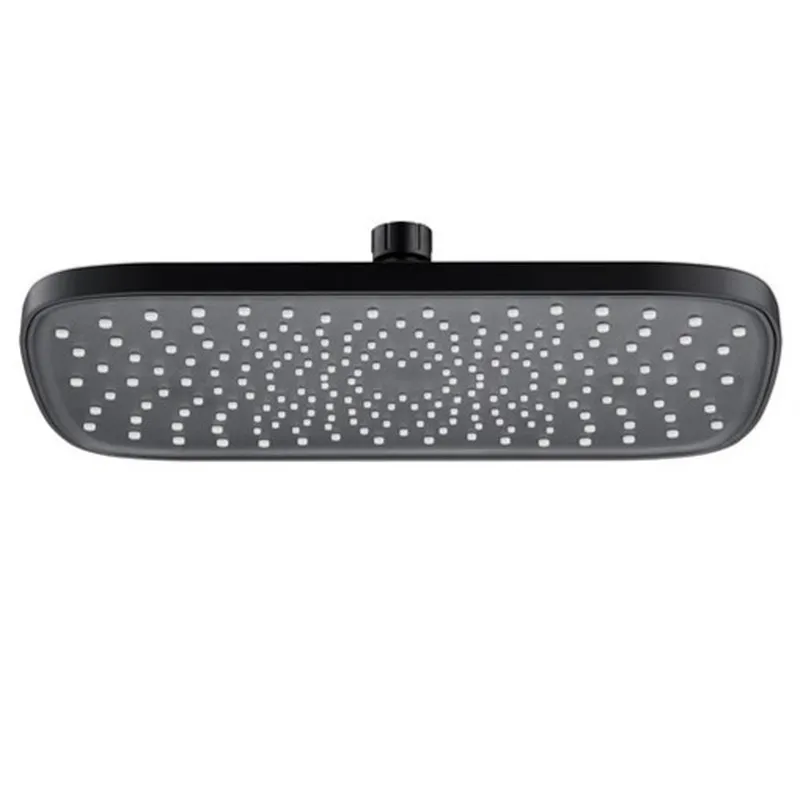 Верхній душ Mixxus SH-18-OH Black (300x200 мм) (LE2791)
