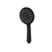 Лійка в душ Mixxus SH-15 Black (3 режими) (LE2782)