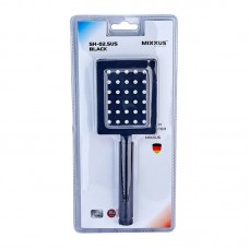 Лійка в душ Mixxus SH-02.SUS Black (MI6120)