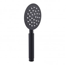 Ручний душ Mixxus SH-01.SUS Black з нерж. сталі (MI6119)