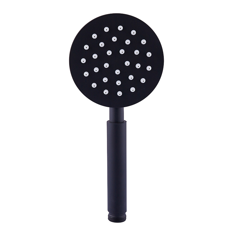 Ручний душ Mixxus SH-01.SUS Black з нерж. сталі (MI6119)